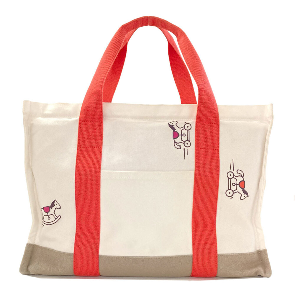 Hermes Adada Diaper Bag Tote Canvas Women's HERMES